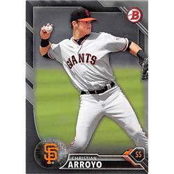 Autograph Warehouse 345100 Christian Arroyo Player Worn Jersey Patch  Baseball Card - San Francisco Giants, Team USA 2014 Panini Collegiate Game  Gear