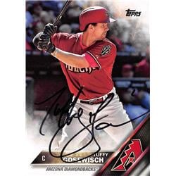 621647 Tuffy Gosewisch Autographed Baseball Card - Arizona Diamondbacks 2016 Topps - No.680 -  Autograph Warehouse