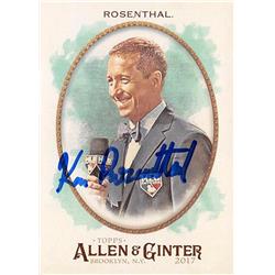 650105 Ken Rosenthal Autographed Baseball Card - Sportswriter, MLB, FOX 2017 Topps Allen & Ginter - No.89