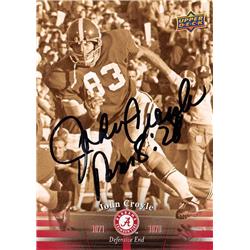 638097 John Croyle Autographed Football Card - Alabama Crimson Tide, SC 2012 Upper Deck - No.16 -  Autograph Warehouse