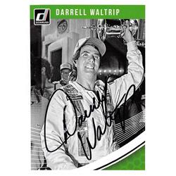 638625 Darrell Waltrip Autographed Trading Card - NASCAR Driver, Auto Racing, SC 2019 Donruss - No.55