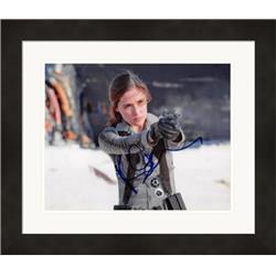 597953 8 x 10 in. Rose Byrne Autographed Photo - X Men Moira MacTaggert - No.NG1 Water Mark Damage Matted & Framed