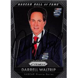 598040 Darrell Waltrip Autographed Trading Card - NASCAR Driver, Auto Racing, SC 2016 Panini Prizm Hall of Fame - No.93