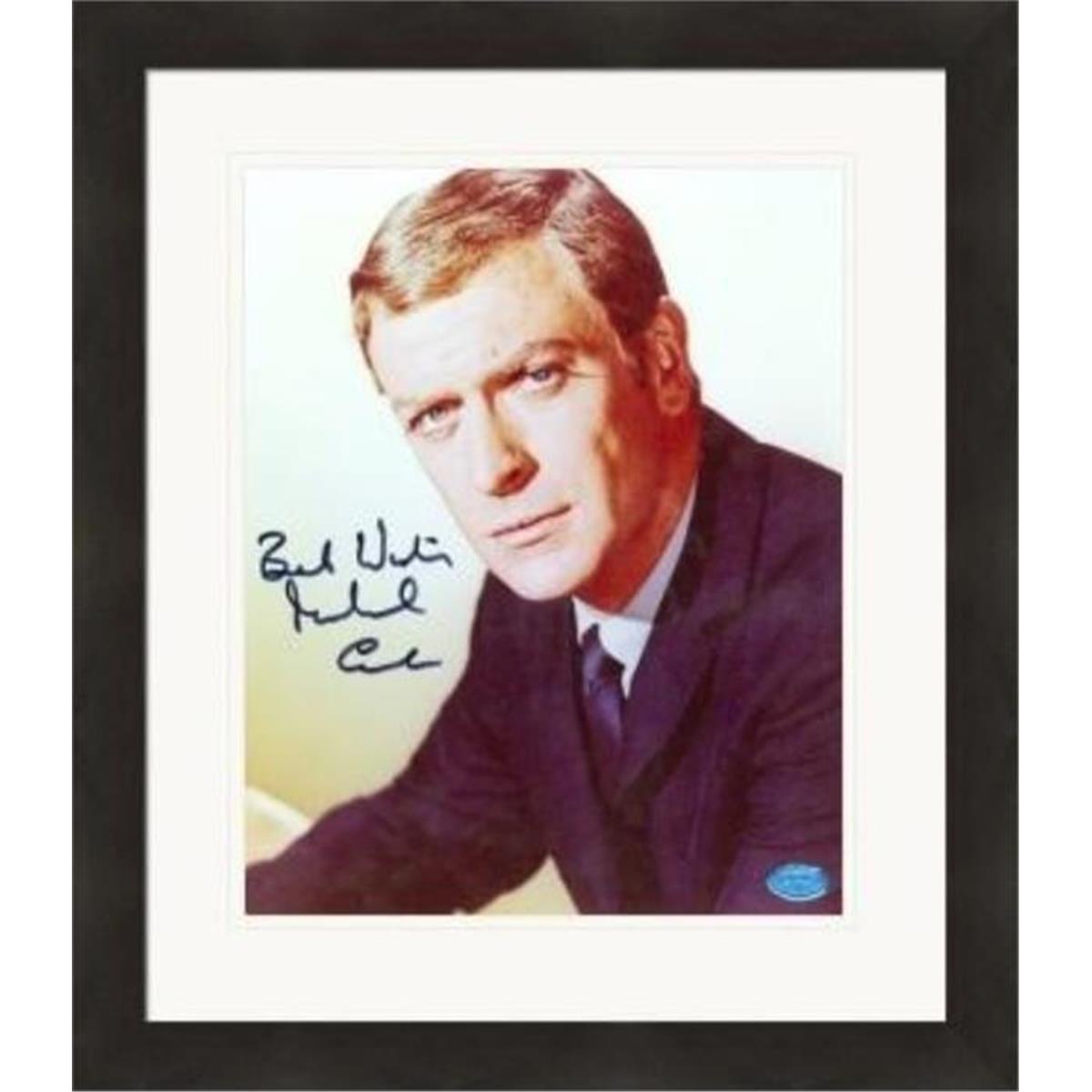 598387 8 x 10 in. Michael Caine Autographed Photo - Actor Matted & Framed -  Autograph Warehouse