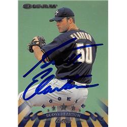 Scott Elarton autographed baseball card (Houston Astros, SC) 1998 Donruss #330 - Baseball Slabbed Autographed Cards