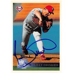 Ricky Bottalico autographed Baseball Card (Philadelphia Phillies, SC) 1996 Topps #161 - Baseball Slabbed Autographed Cards