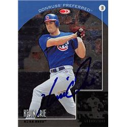 Kevin Orie autographed baseball card (Chicago Cubs, SC) 1998 Donruss Preferred #131 - Baseball Slabbed Autographed Cards