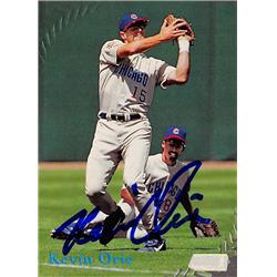 Kevin Orie autographed baseball card (Chicago Cubs, SC) 1998 Topps Stadium Club #345 - Baseball Slabbed Autographed Cards