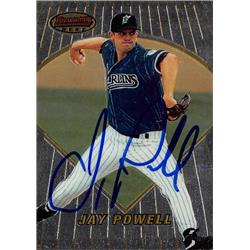 618935 Jay Powell Autographed Baseball Card - Florida Marlins, SC 1996 Bowmans Best - No.103