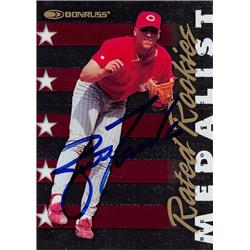 Brett Tomko autographed Baseball Card (Cincinnati Reds, SC) 1997 Donruss Rated Rookies #21 - Baseball Slabbed Autographed Cards
