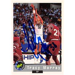 Tracy Murray Autographed Basketball Card - UCLA Bruins 1992 Classic Draft Picks Rookie - No.41