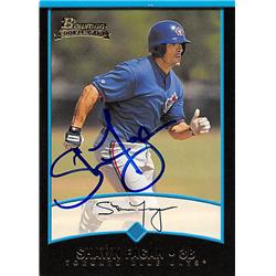 343725 Shawn Fagan Autographed Baseball Card - Toronto Blue Jays, FT 2001 Bowman Rookie - No.172