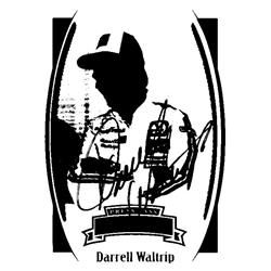 652823 Darrell Waltrip Autographed Trading Card - NASCAR Driver, Auto Racing, SC 2007 Press Pass Legends - No.28