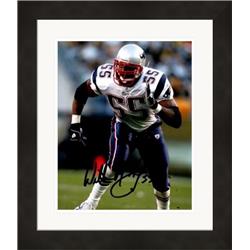 653132 8 x 10 in. Willie McGinest Autographed Photo - New England Patriots - No.4 Matted & Framed