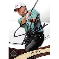 584147 Jay Haas Autographed Trading Card - Golf, PGA Tour, Wake Forest, SC 2013 Upper Deck - No.46