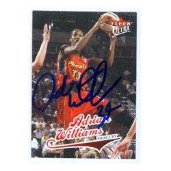 584746 Adrain Williams Autographed Basketball Card - Phoenix Mercury 2004 Fleer Ultra - No.48