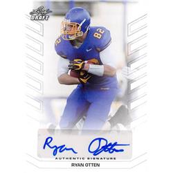 585135 Ryan Otten Autographed Football Card - San Jose State 2013 Leaf Draft Rookie - No.BARO1