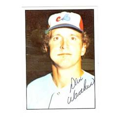 585560 Dan Warthen Autographed Baseball Card - Montreal Expos 1975 SSPC Signed Card Mets Pitching Coach 67