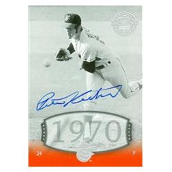 586113 Pete Richert Autographed Baseball Card - Baltimore Orioles 2004 Upper Deck Legends 1970 - No.70