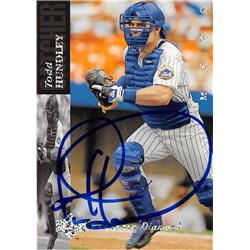 586726 Todd Hundley Autographed Baseball Card - New York Mets SC 1994 Upper Deck - No.242