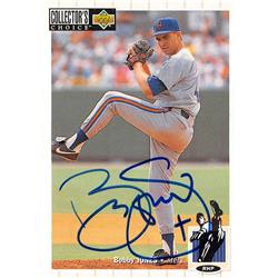586893 Bobby Jones Autographed Baseball Card - New York Mets SC 1994 Upper Deck - No.151