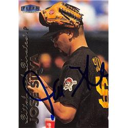 618948 Jose Silva Autographed Baseball Card - Pittsburgh Pirates, SC 1999 Fleer Tradition - No.517