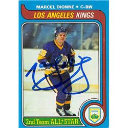 619979 Marcel Dionne Autographed Hockey Card - Los Angeles Kings 1979 Topps All Star - No.160 -  Autograph Warehouse