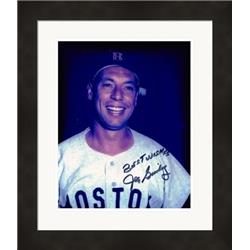 620417 8 x 10 in. Joe Ginsberg Autographed Photo - Boston Red Sox - No.1 Matted & Framed