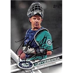 623030 Tuffy Gosewisch Autographed Baseball Card - Seattle Mariners 2017 Topps - No.US293 -  Autograph Warehouse