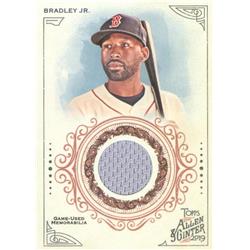 624805 Jackie Bradley Jr. Player Worn Jersey Patch Baseball Card - Boston Red Sox 2019 Topps Allen & Ginters - No.FSRAJBR -  Autograph Warehouse