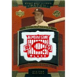 626998 Eddie Mathews Commemorative All Star Patch Baseball Card - Milwaukee Braves 2004 Upper Deck Sweet Spot Classic - No.SSPEM LE 213-230