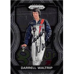 638652 Darrell Waltrip Autographed Trading Card - NASCAR Driver, Auto Racing, SC 2018 Panini Prizm - No.12