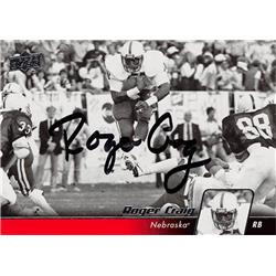 650411 Roger Craig Autographed Football Card - Nebraska Cornhuskers, SC 2011 Upper Deck - No.29