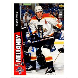 Scott Mellanby Autographed Hockey Card - Florida Panthers, FT 1996 Upper Deck - No.102
