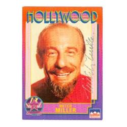 584446 Mitch Miller Signed Trading Card - Conductor Sing Along with Mitch 1991 Hollywood Walk of Fame - No.171