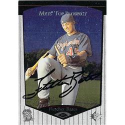 586820 Fletcher Bates Autographed Baseball Card - New York Mets 1993 Upper Deck Prospects - No.83