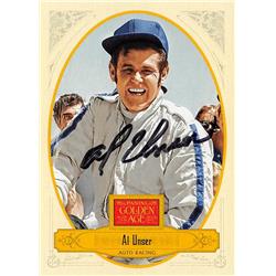 587231 Al Unser Sr. Autographed Trading Card - Auto Racing, NASCAR, SC 2012 Panini Golden Age - No.122