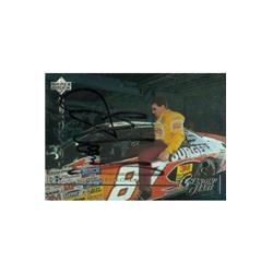 587339 Joe Nemechek Autographed Racing Card - Auto Racing 1996 Upper Deck - No.RC108