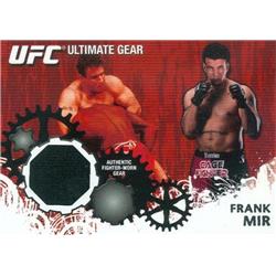 587465 Frank Mir Fighter Worn Gear Patch Trading Card - UFC, Ultimate Fighting Championship 2010 Topps - No.UGFM