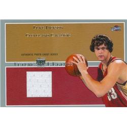 583295 Luke Jackson Player Worn Jersey Patch Basketball Card - Cleveland Cavaliers 2005 Skybox Limited Future Legends - No.FLLJ LE 44-75