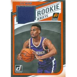 583490 Elie Okobo Player Worn Jersey Patch Basketball Card - Phoenix Suns 2019 Panini Donruss Rookie - No.RJEOK