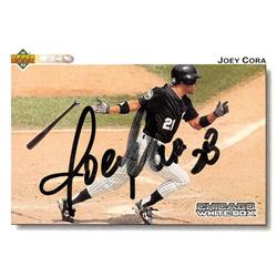 622520 Joey Cora Autographed Baseball Card - Chicago White Sox 67 1992 Upper Deck - No.359
