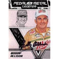 Bobby Allison Autographed Trading Card - Auto Racing Nascar Hall of Fame, SC 2019 Panini Victory Lane Pedal to the Metal Legends Refractor - No.69 -  Autograph Warehouse, 624698