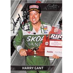 624716 Harry Gant Autographed Trading Card - Auto Racing, NASCAR, SC 2017 Panini Absolute - No.15