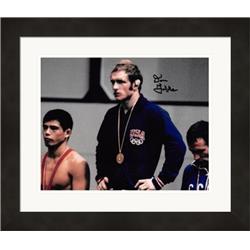 Dan Gable Autographed Photo - Matted & Framed - 8x10 in - Olympic Champion