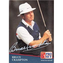584212 Bruce Crampton Autographed Golf Card - PGA, Australia, SC 1991 Pro Set - No.221