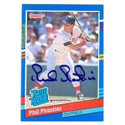 585576 Phil Plantier Autographed Baseball Card - Boston Red Sox Signed 1991 Donruss rated Rookie -  Autograph Warehouse