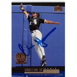 618864 Chris Singleton Autographed Baseball Card - Chicago White Sox, SC 1999 Upper Deck Debut - No.83