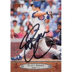 619566 Scott Servais Autographed Baseball Card - Chicago Cubs 1996 Upper Deck - No.297