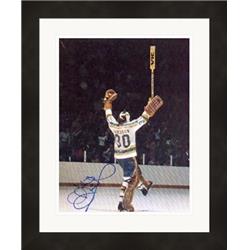 620467 8 x 10 in. John Davidson Autographed Photo - St. Louis Blues Goaltender JD Matted & Framed -  Autograph Warehouse